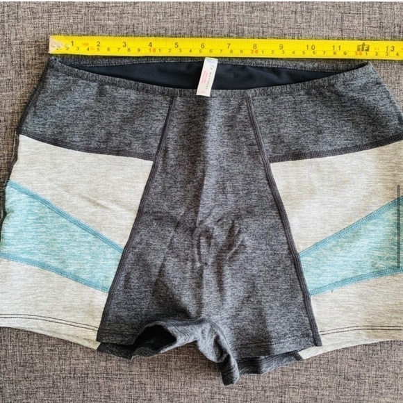 FREE PEOPLE NWT Six Pack Set Top Shorts Charcoal Low Rise - Picture 8 of 16